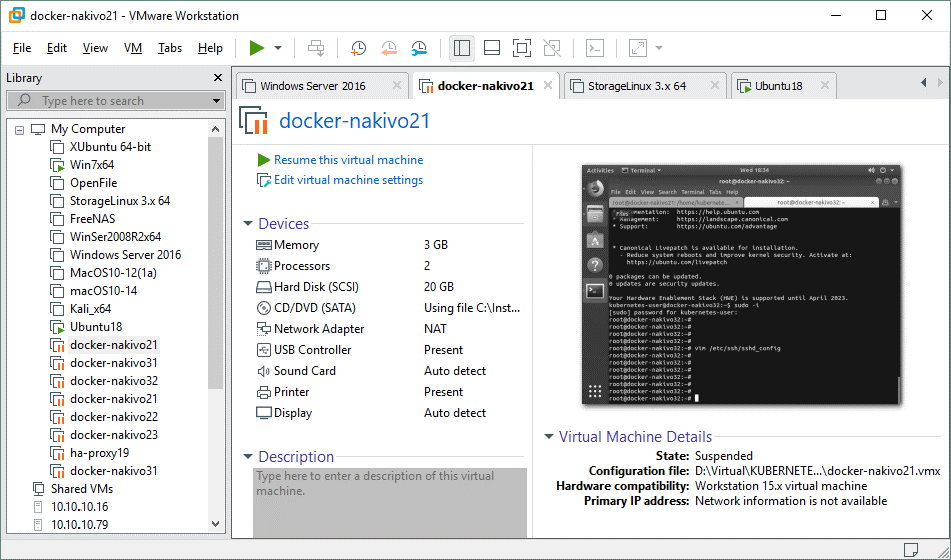 vmware workstation 14 for mac